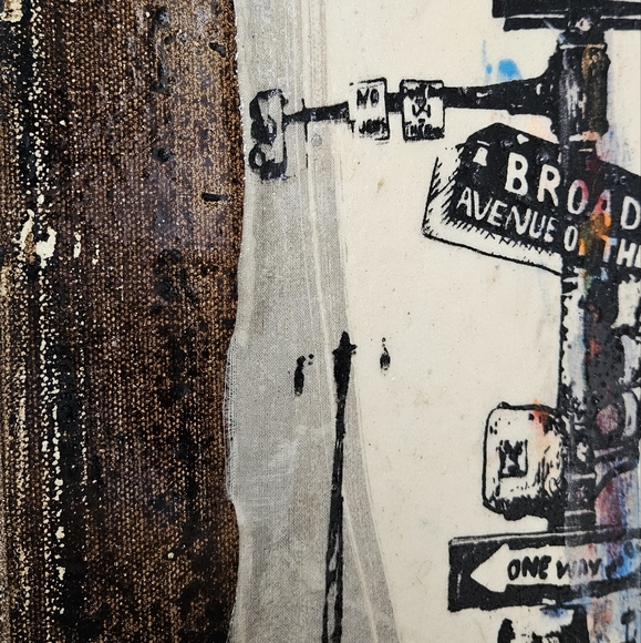 Original Broadway Canvas Cloth Art - Picture 6 of 9